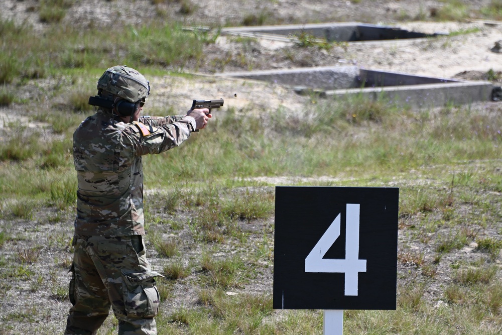 FORT DIX. 7th Legal Support Organization TABLE VI Pistol Qualification. May 10th, 2023