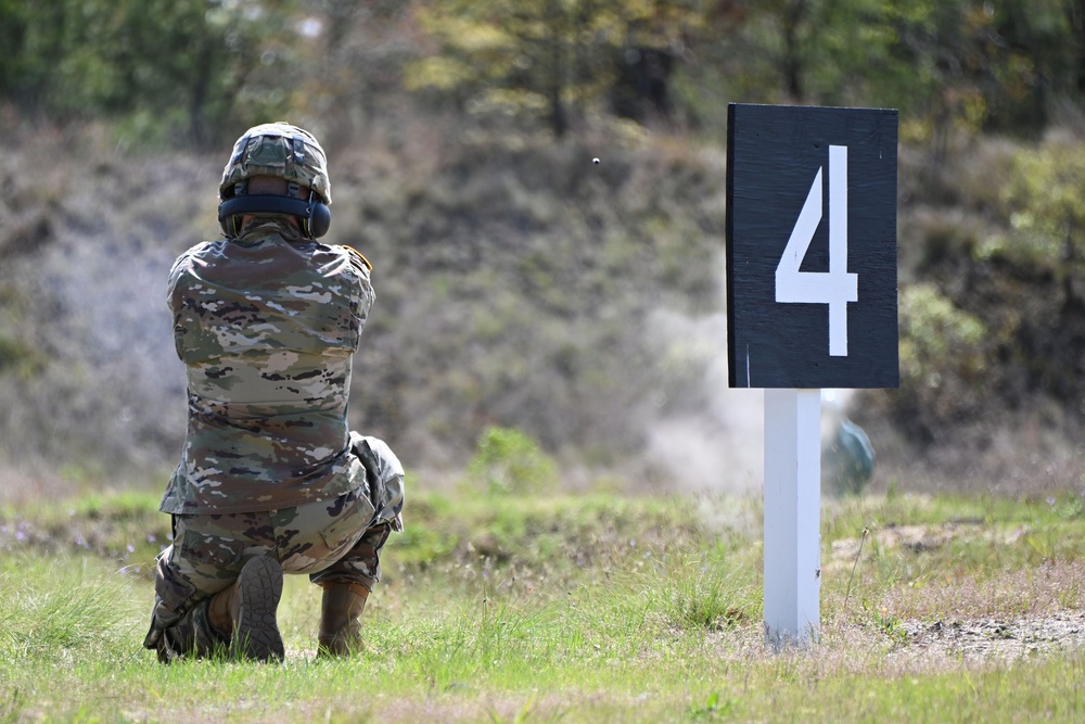 FORT DIX. 7th Legal Support Organization TABLE VI Pistol Qualification. May 10th, 2023