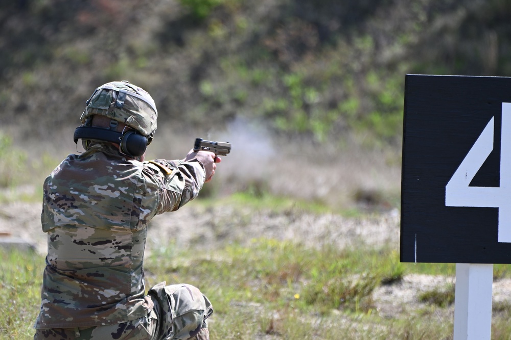 FORT DIX. 7th Legal Support Organization TABLE VI Pistol Qualification. May 10th, 2023