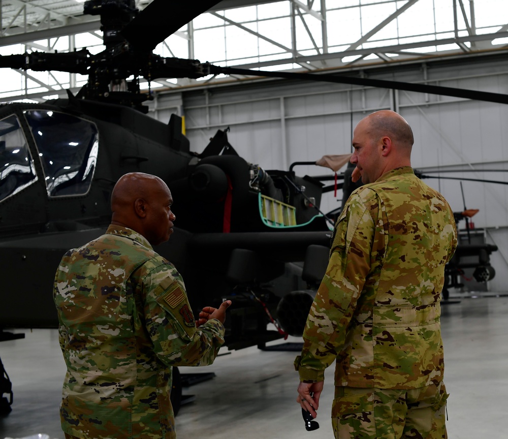 National Guard's top enlisted leader visits South Carolina Army National Guard