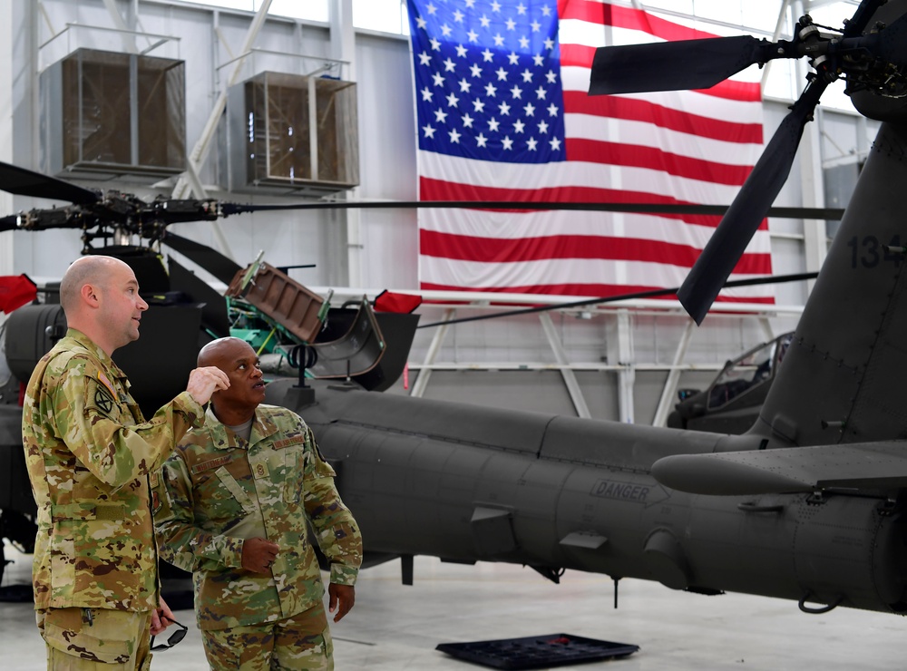 National Guard's top enlisted leader visits South Carolina Army National Guard