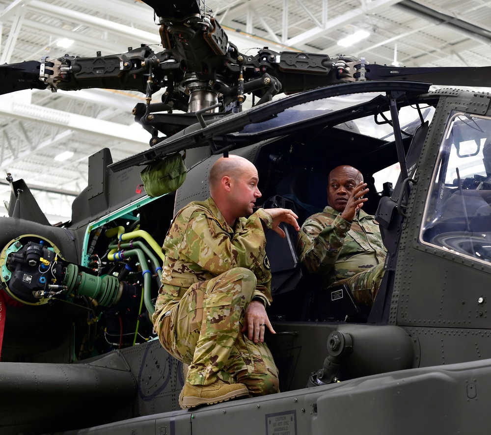 National Guard's top enlisted leader visits South Carolina Army National Guard