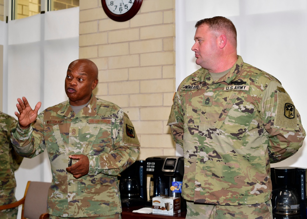 National Guard's top enlisted leader visits South Carolina Army National Guard