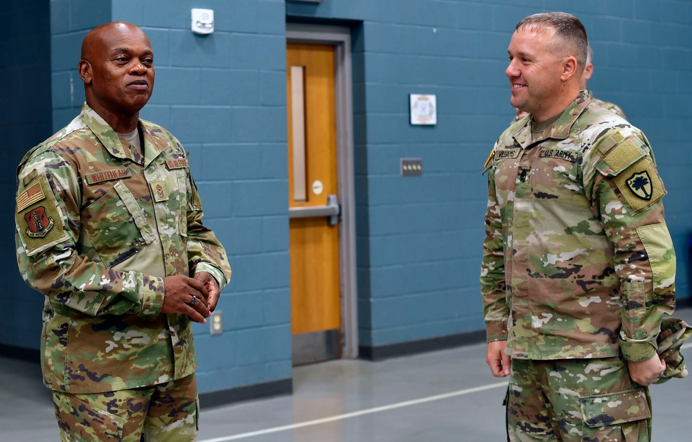 National Guard's top enlisted leader visits South Carolina Army National Guard