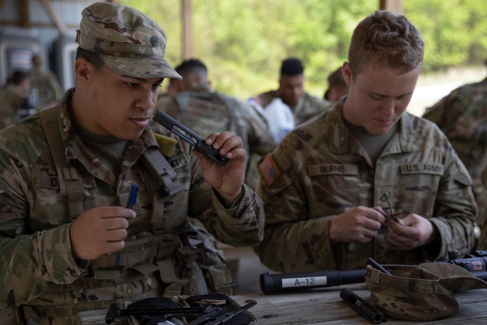 A Battery, 201st FA conducts field training