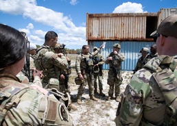 105th Base Defense Squadron Trains Tactics with 20th Special Forces Group