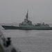 Allied ships sail together during exercise Formidable Shield 2023