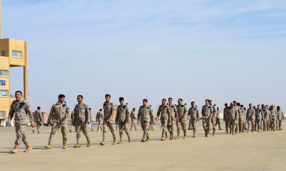 USAF and RSAF partner together for FOD Walk