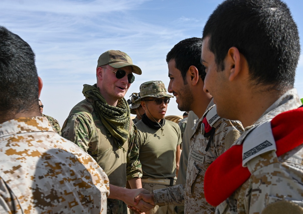 USAF and RSAF partner together for FOD Walk