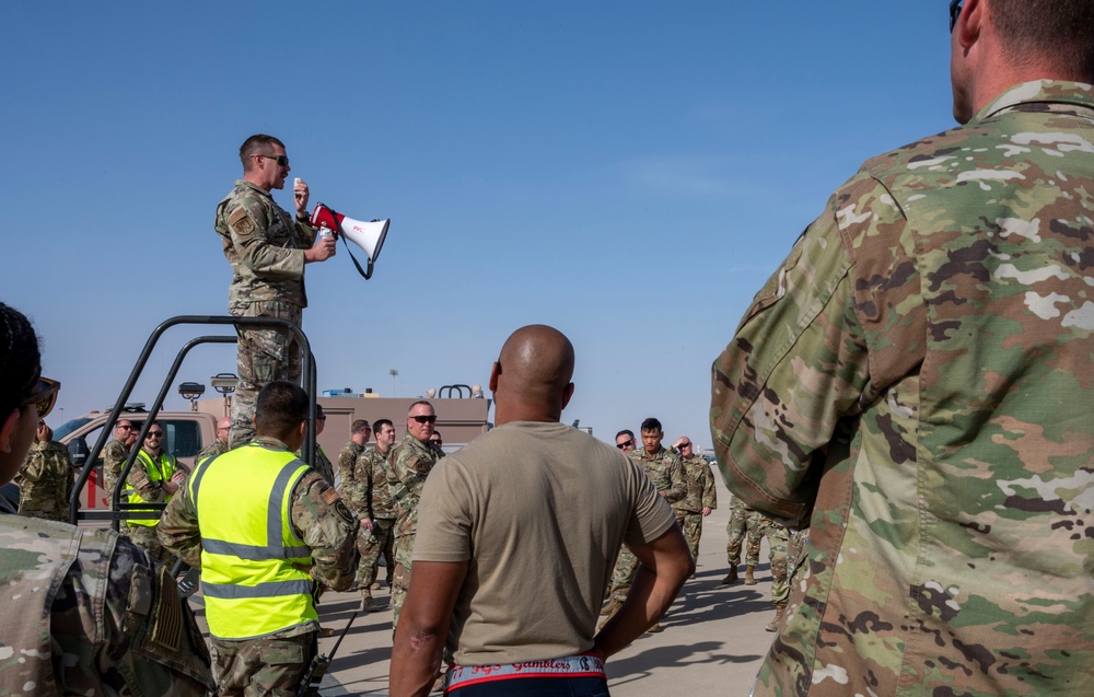 USAF and RSAF partner together for FOD Walk