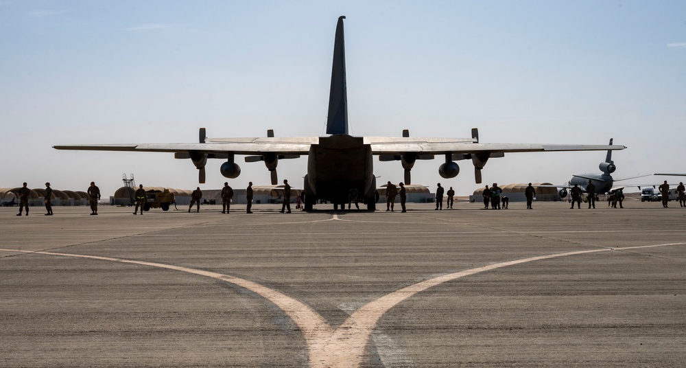 USAF and RSAF partner together for FOD Walk