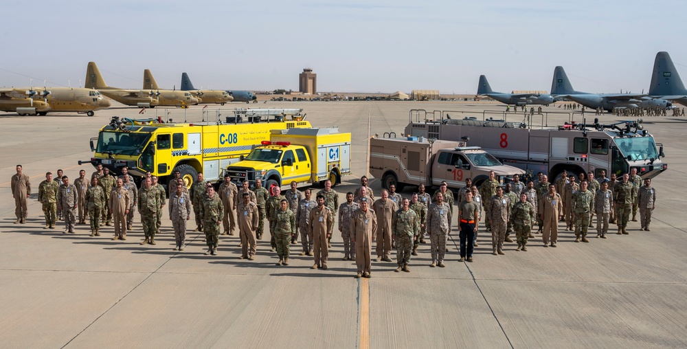 USAF and RSAF partner together for FOD Walk