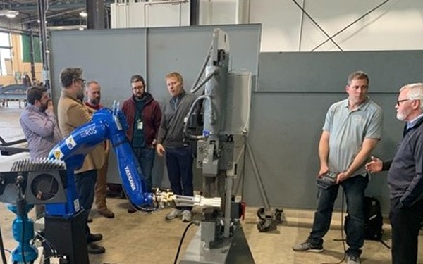 AFRL successfully field-tests AI robot to improve DAF manufacturing capability