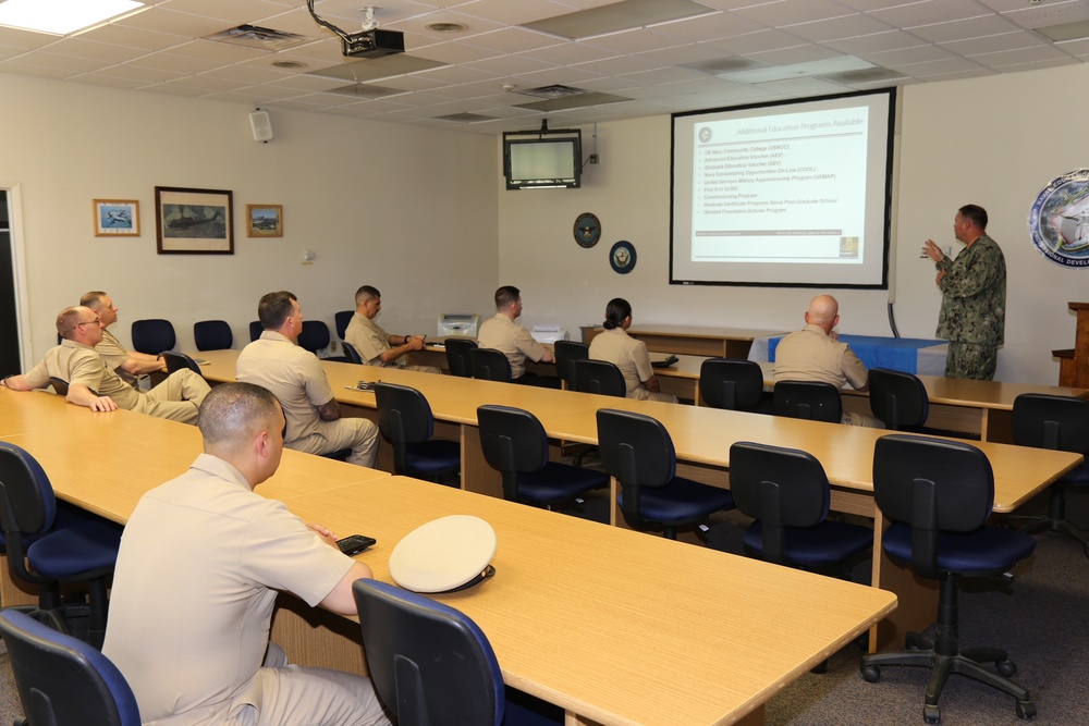 FY22 NETC Sailor of the Year Candidates Tour NETPDC Facilities