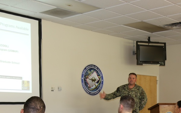 FY22 NETC Sailor of the Year Candidates Tour NETPDC Facilities