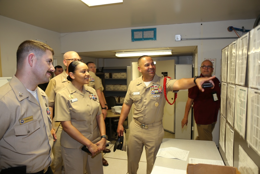 FY22 NETC Sailor of the Year Candidates Tour NETPDC Facilities