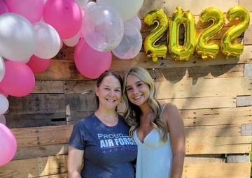 Rebecca Kerber, RN with daughter