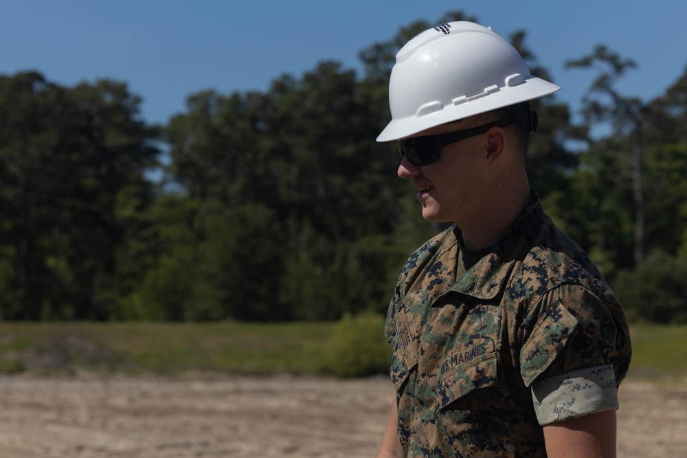 Heavy Equipment TRIMBLE field exercise