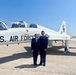 United States Air Force Colonel Laura Lewis and 2nd Lt Matthew Lewis