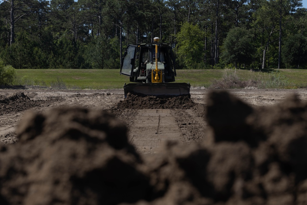 Heavy Equipment TRIMBLE field exercise