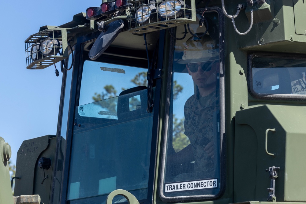 Heavy Equipment TRIMBLE field exercise