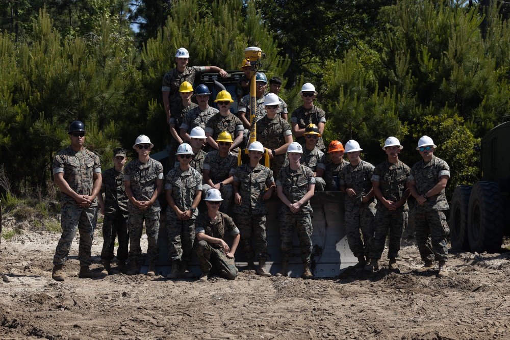 Heavy Equipment TRIMBLE field exercise