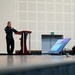 F-16 Viper Demo team commander speaks at Congress of Women Leaders