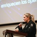 F-16 Viper Demo team commander speaks at Congress of Women Leaders