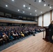 F-16 Viper Demo team commander speaks at Congress of Women Leaders