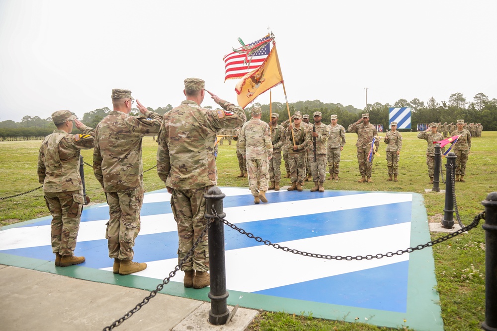 Base of the Pyramid change of command