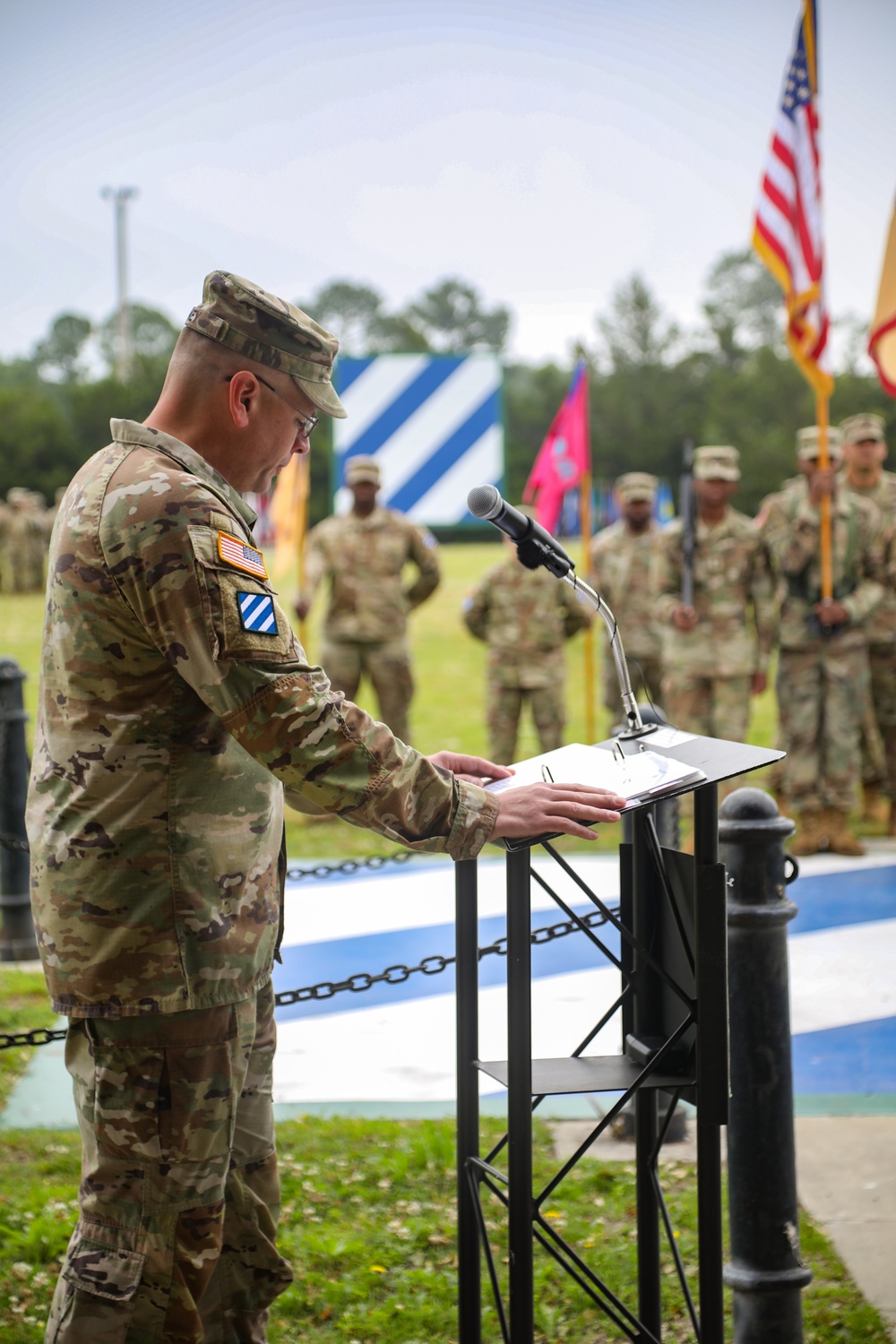 Base of the Pyramid change of command