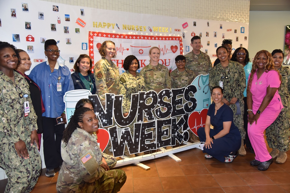 Walter Reed Nurse, New York native spearheads nurse appreciation exhibit during National Nurses Week
