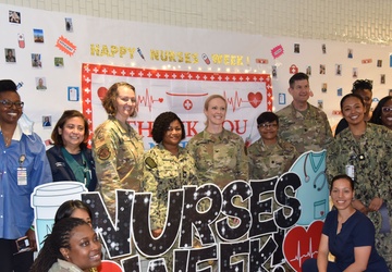 Walter Reed Nurse, New York native spearheads nurse appreciation exhibit during National Nurses Week