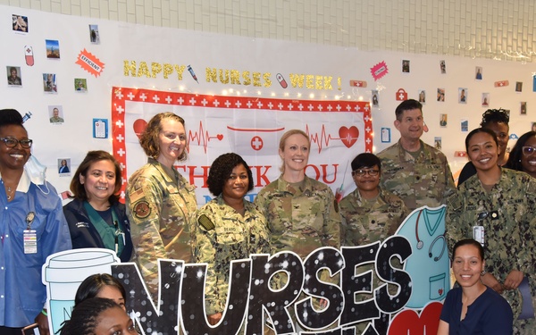 Walter Reed Nurse, New York native spearheads nurse appreciation exhibit during National Nurses Week