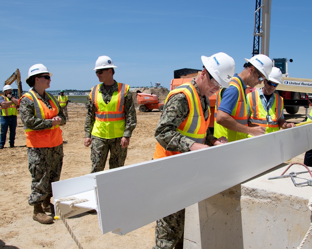 OICC Florence participates in construction milestone