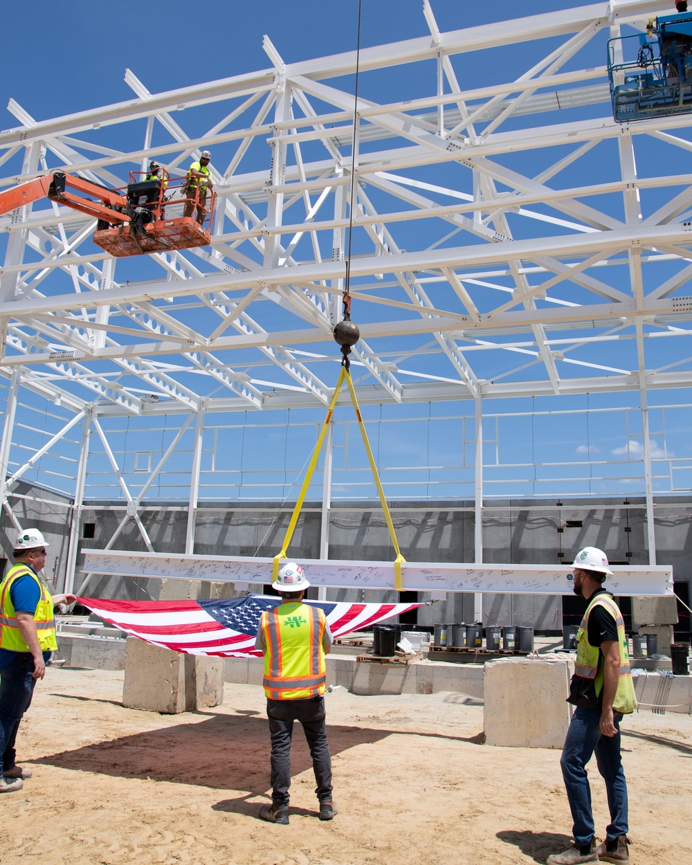 OICC Florence participates in construction milestone