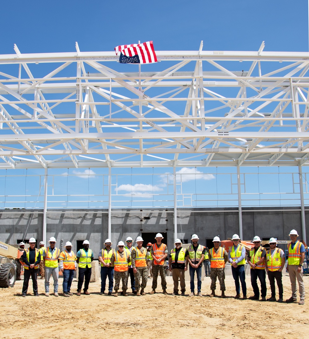 OICC Florence participates in construction milestone