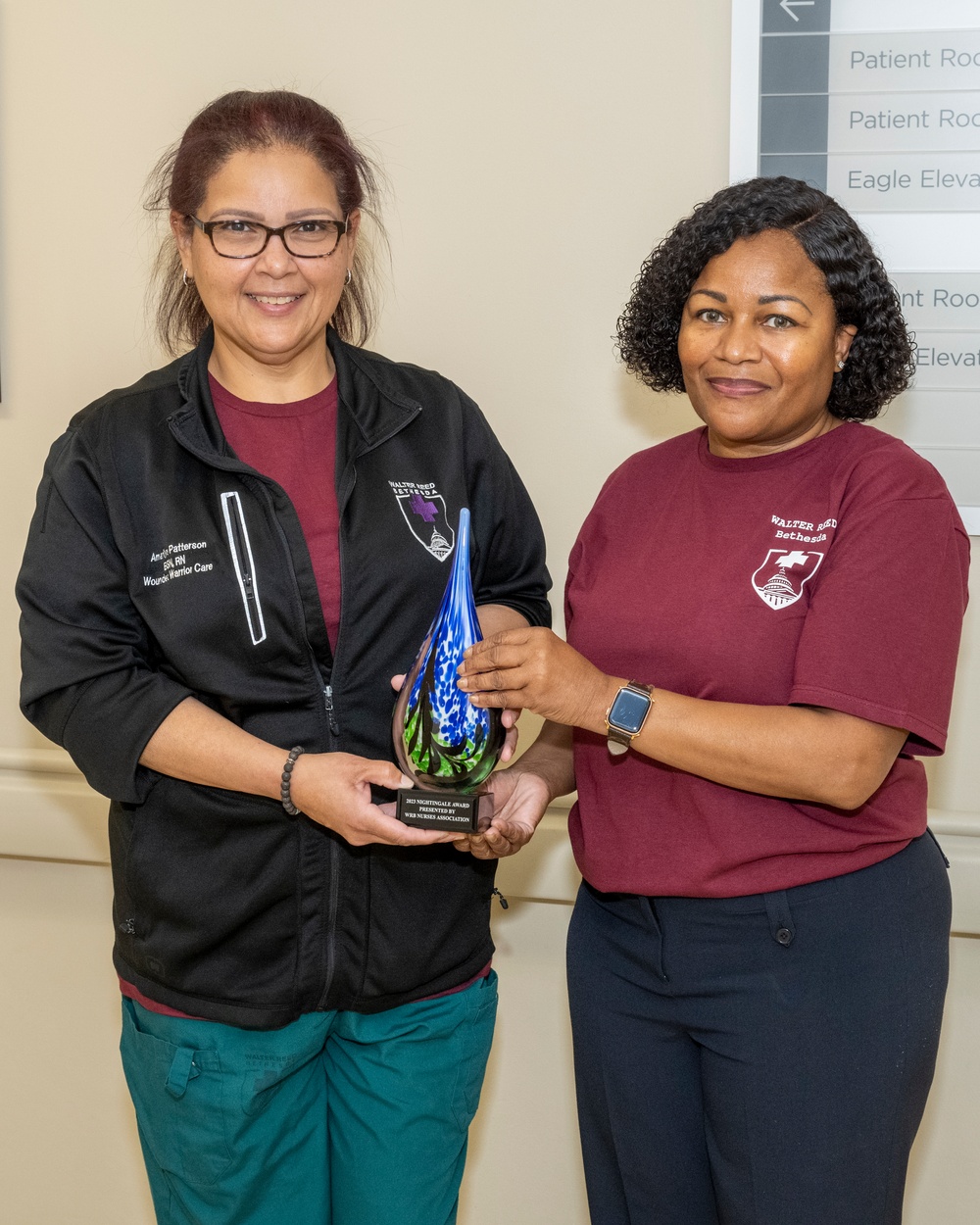 Walking Nurse Awards Ceremony at Walter Reed