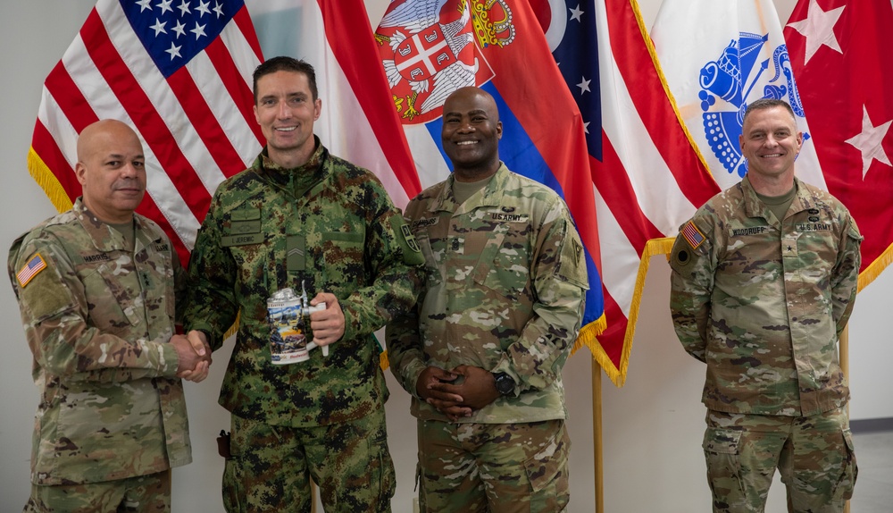 Serbian Armed Forces compete in 2023 Regional IV ARNG Best Warrior Competition