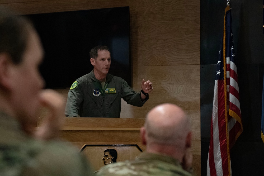 Callens Takes Command of Fighter Squadron