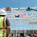 C-12W Huron Aircraft Hangar Topping Out Ceremony