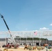 C-12W Huron Aircraft Maintenance Hangar Topping Out Ceremony