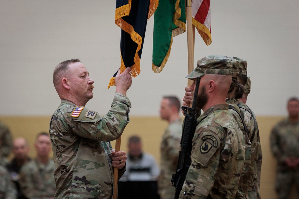 96th Troop Command Change of Command