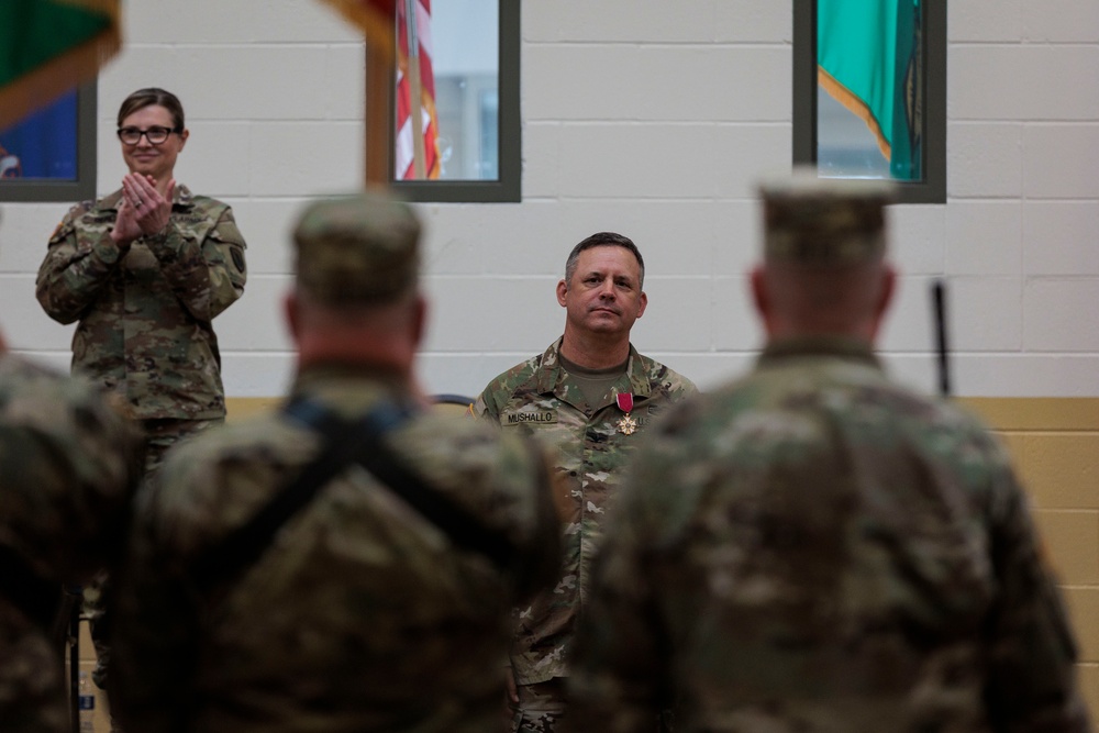 96th Troop Command Change of Command