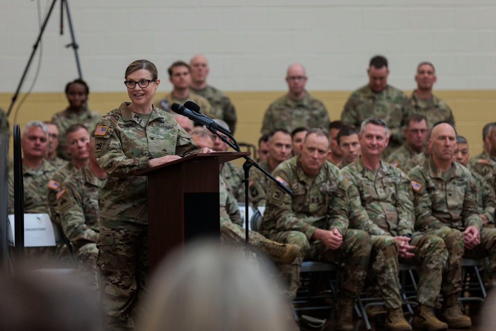 96th Troop Command Change of Command