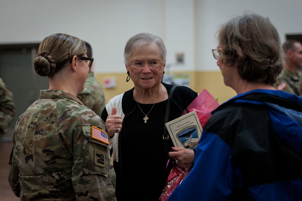 96th Troop Command Change of Command