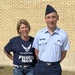 Joellen Wright with Air Force son