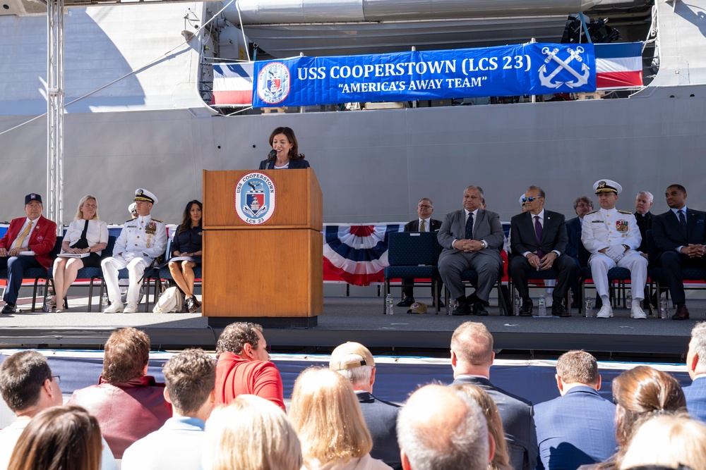 USS Cooperstown Commissioning Ceremony