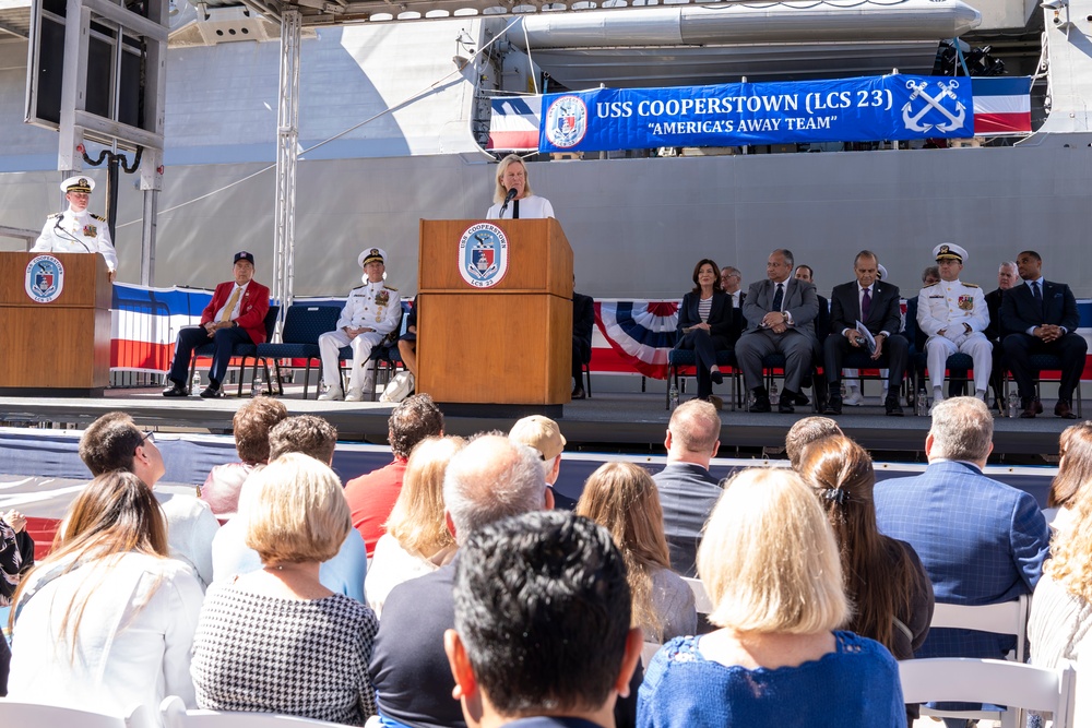 USS Cooperstown Commissioning Ceremony