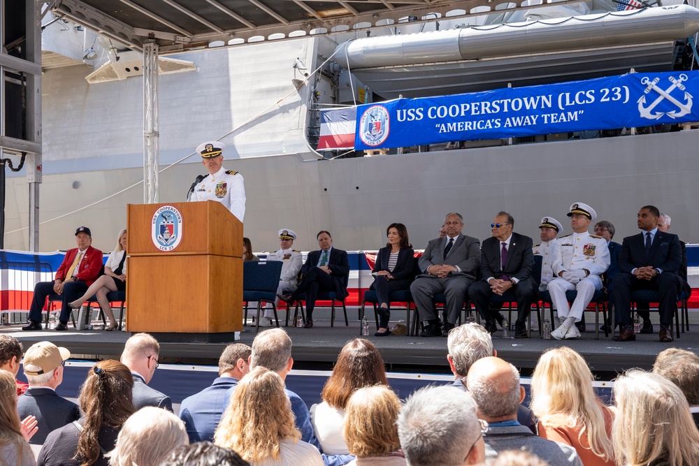 USS Cooperstown Commissioning Ceremony